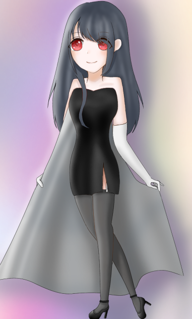 女の子描いてみた