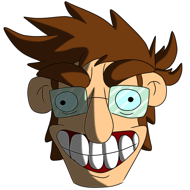 An other PNG of my scary cartoon face