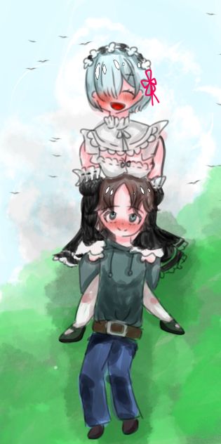 にーちゃんとレムりん!