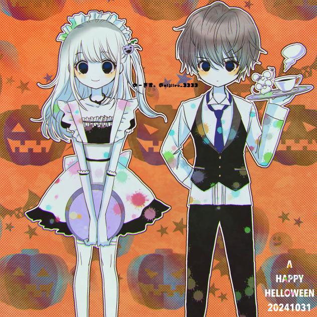 メイド×執事ゾンビ