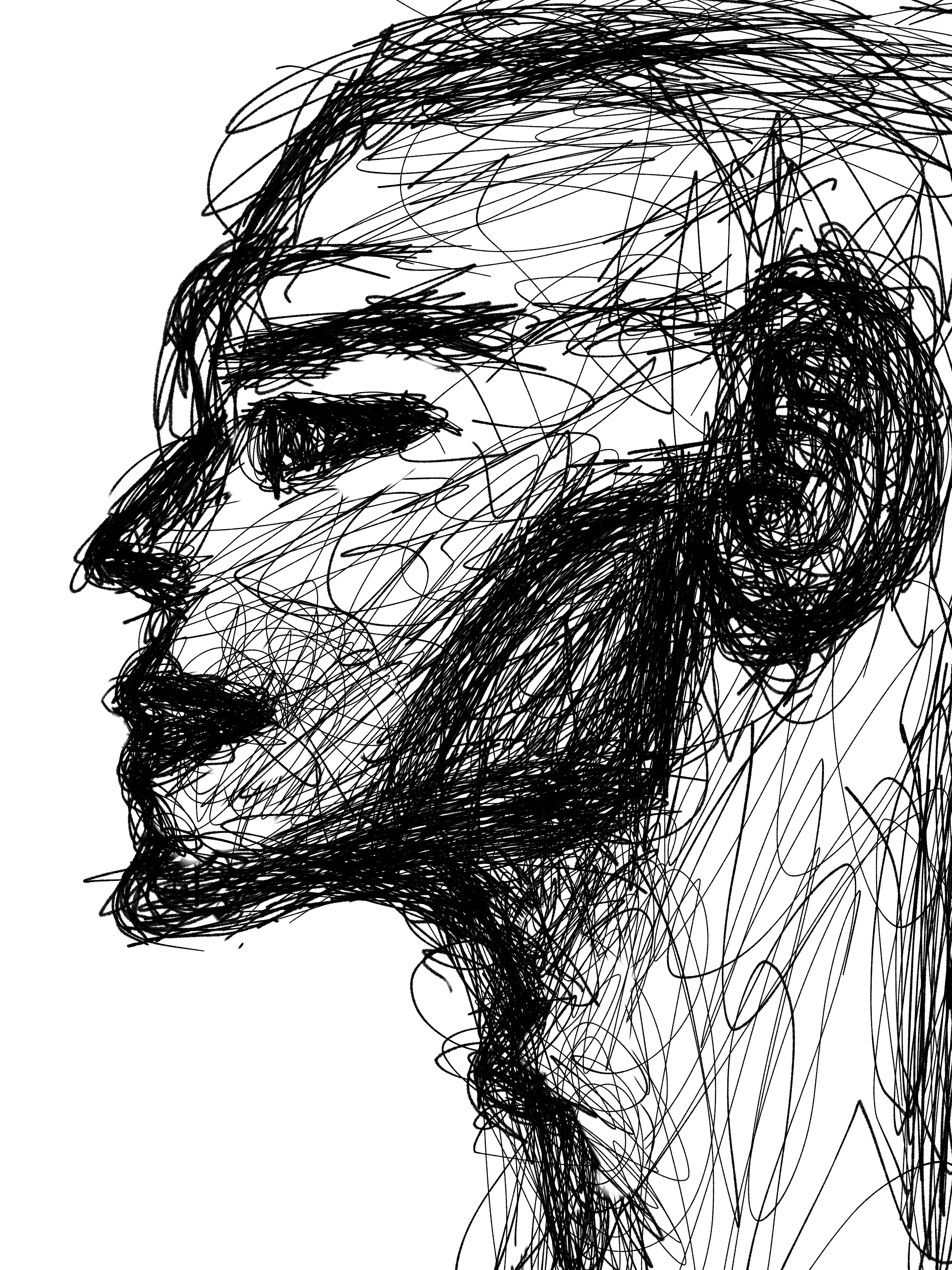 Side profile - ibisPaint