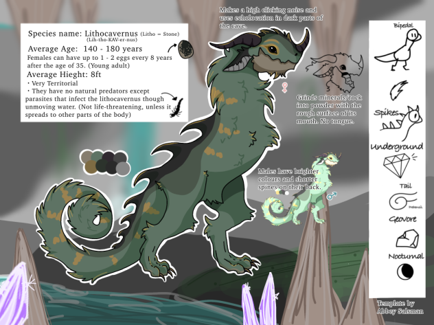 Art challenge! (Lithocavernus)