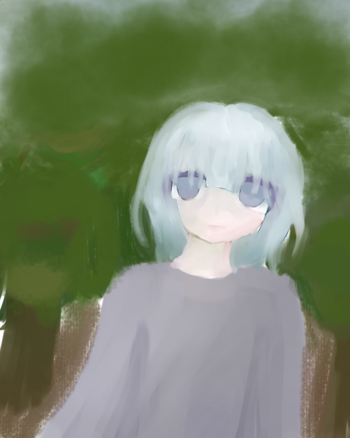 森に迷いこんだ少女