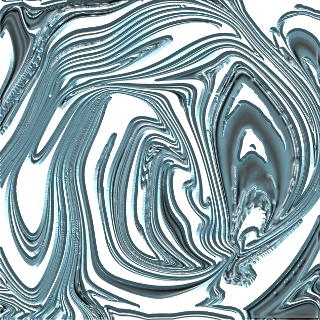 Some weird blue thingy ibisPaint