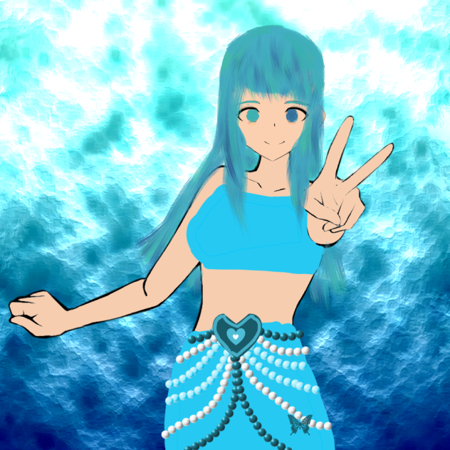 Mermaid drawing Attempt 1