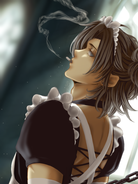 「反抗的なメイドは躾なければ」