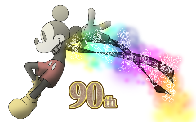 ハッピーバースデーミッキーマウス！