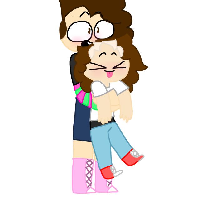 Me and her