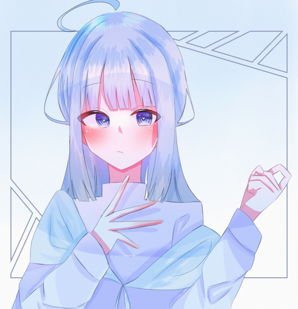 青い世界
