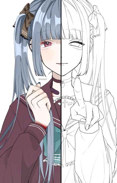色塗り合作しましょ！(´ω`Ξｽｯ　(再投稿)