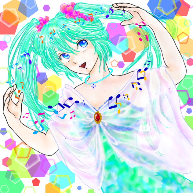 ミク❣️歌って‼︎