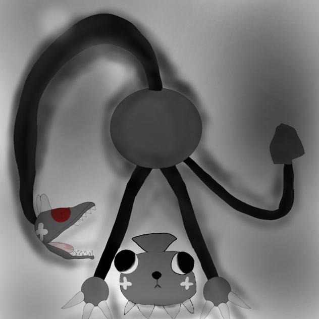 PEBBLE AND HIS TWISTED (Dandy's world) - ibisPaint