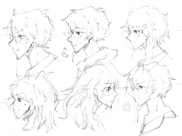more side profiles lol - ibisPaint