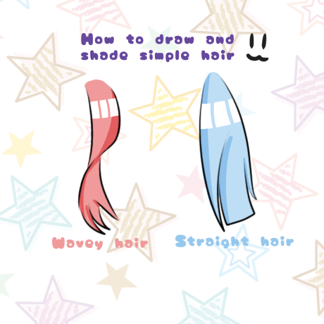 How to draw hair