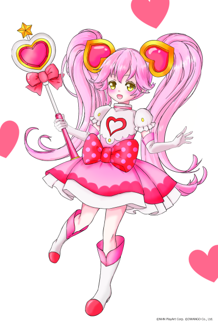 リリカちゃん(第12回塗りマス！線画) - ibisPaint