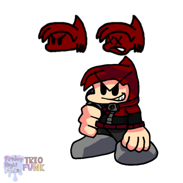 FNF TRIO FUNK Boyfriend