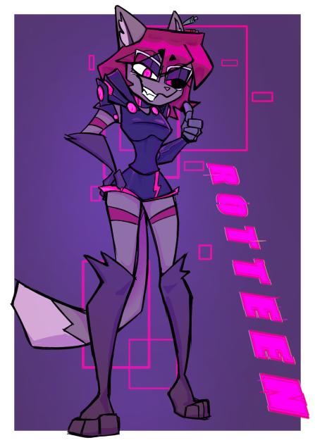 Rotteen from Lapfox Trax n Halley labs