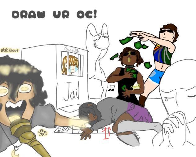 Monopoly Meme with OCs