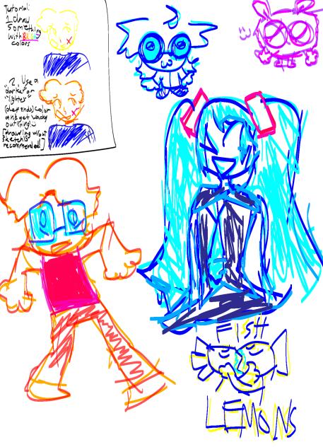 tee hee I made artstyle