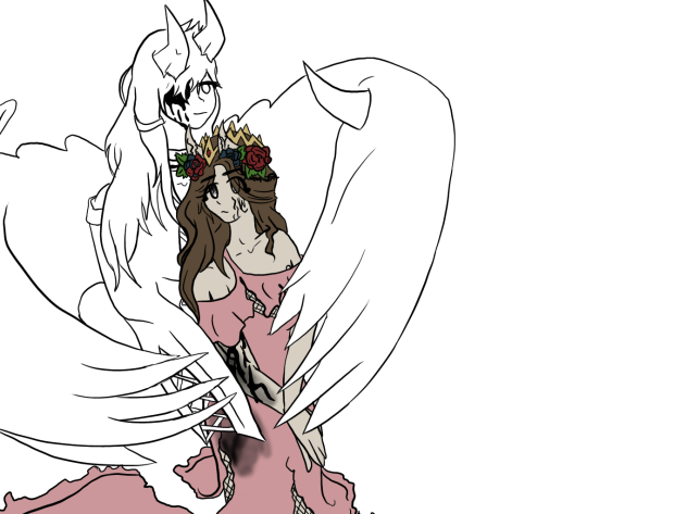 Half colored version of le ship