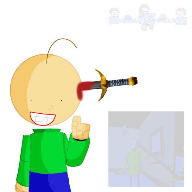 [TW]baldi thats not how you hold a sword