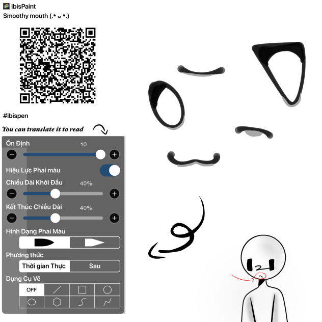 Cute mouth brushie♡♡♡