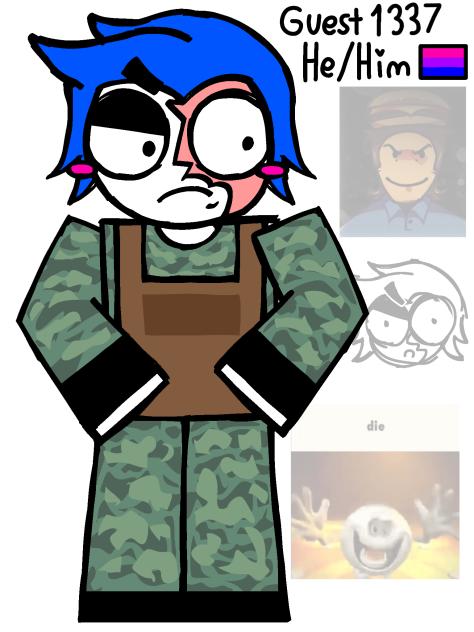 👊🪖 Guest 1337 but in my style! 🪖👊