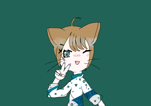 妹と描いた！