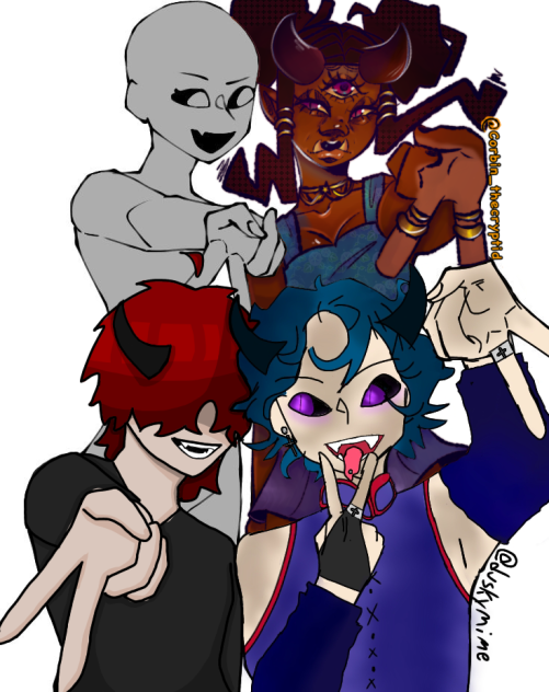 Art collab (demon)
