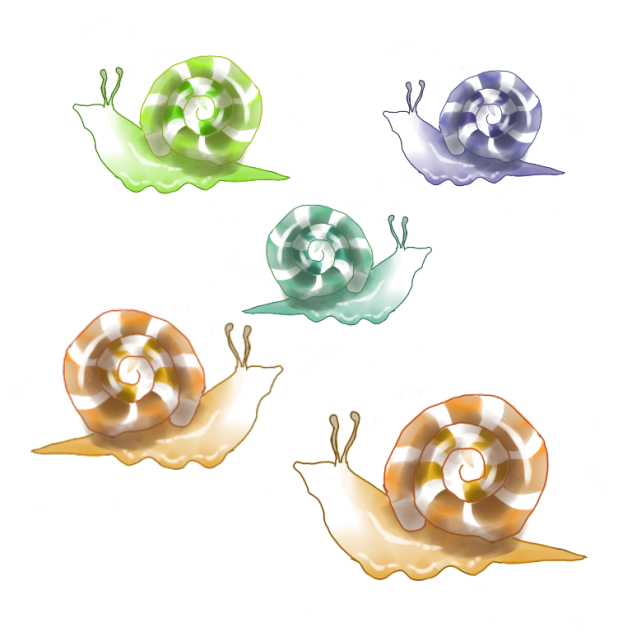 カタツムリ素材