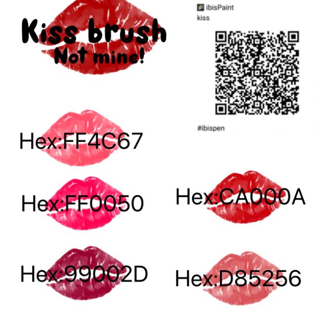 Kiss brush!