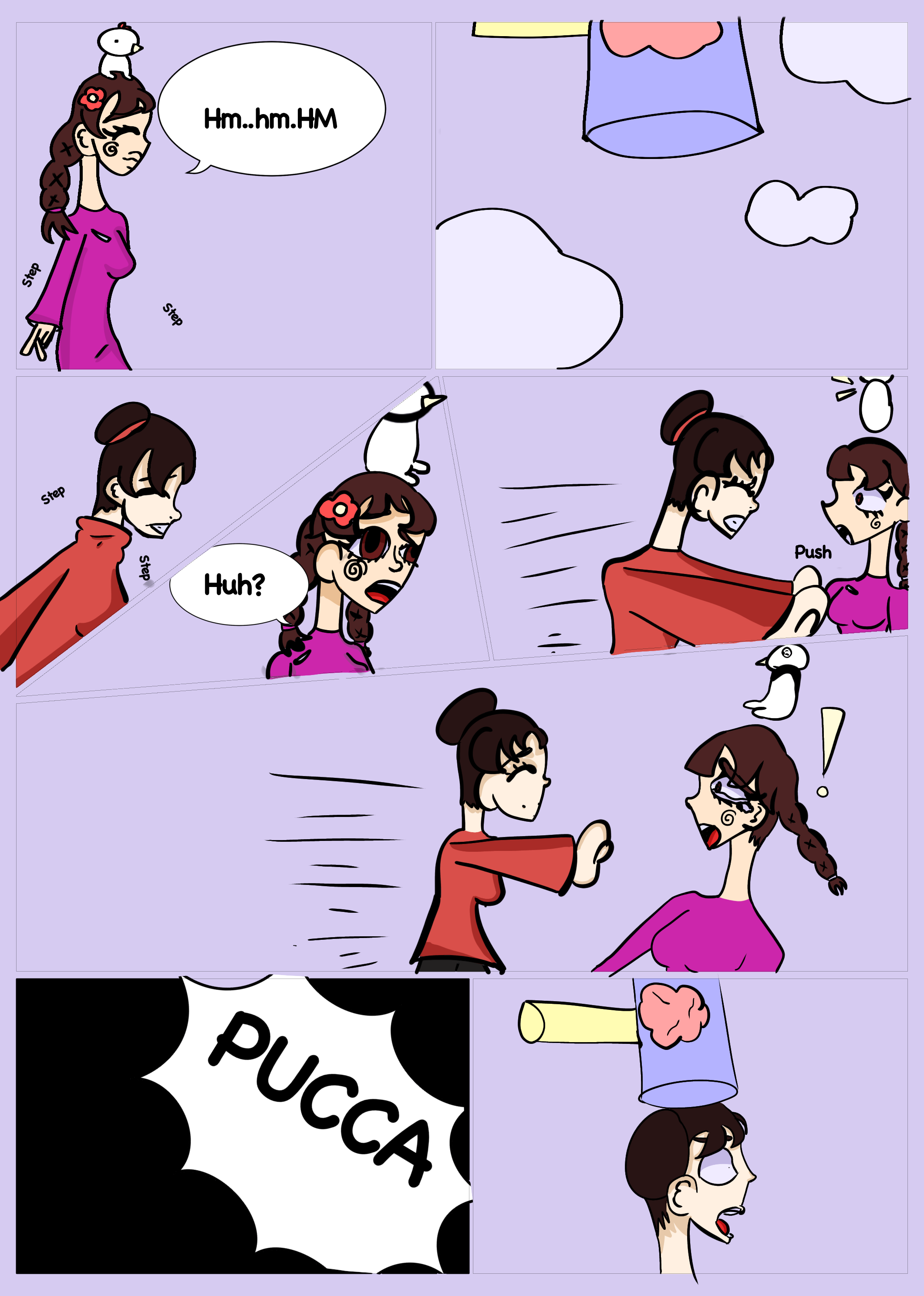 Page 1 of my comic - ibisPaint