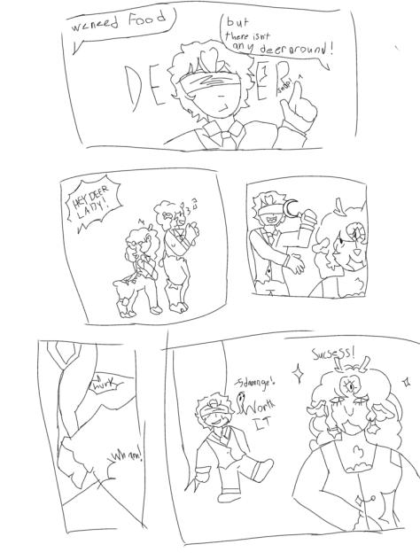 D&D time (Michael and the Deer lady)