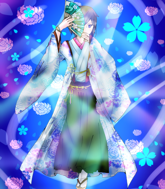 ちっち様の線画を塗らせていただきました！