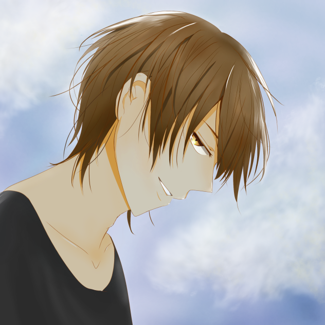 男の子　落書き