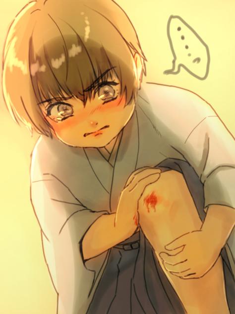 転んだちびそご