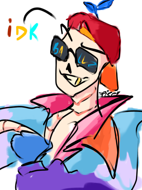 fresh sans non effort bc yes hes bbg