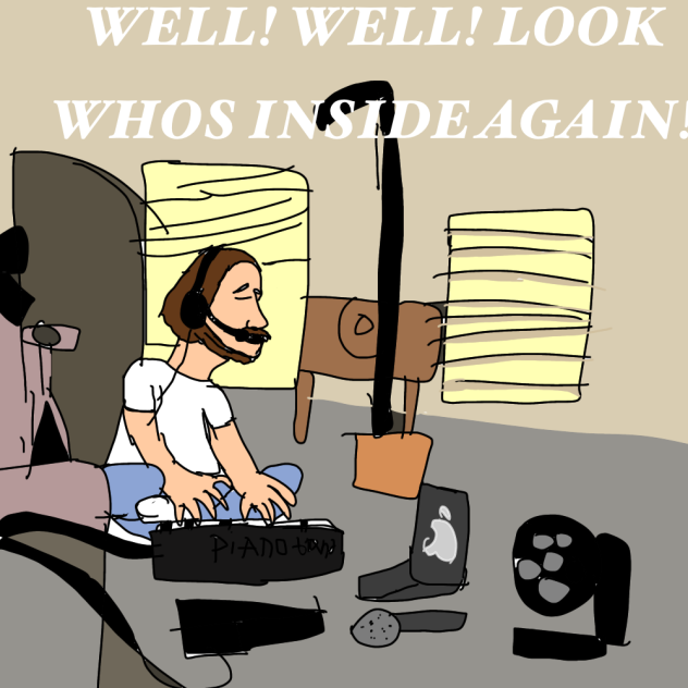 Look who’s inside again