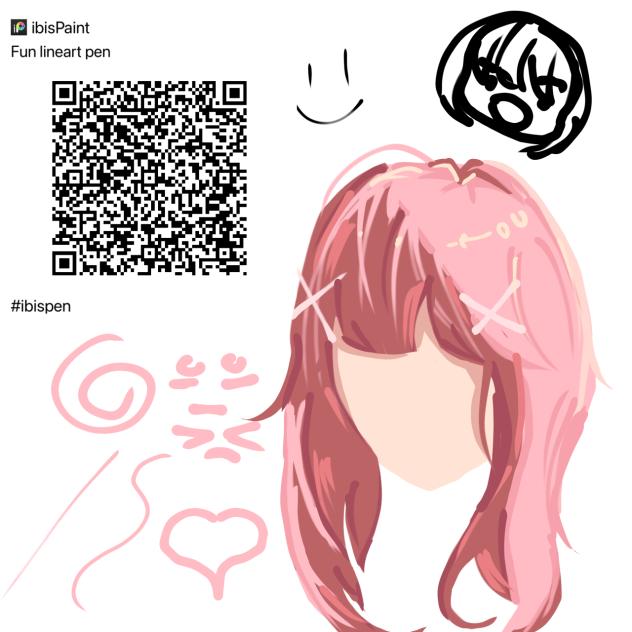 Fun lineart pen 🩷(Brush)