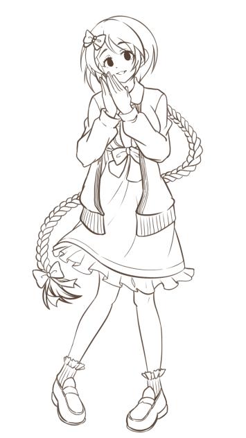 #相原雪乃 線画