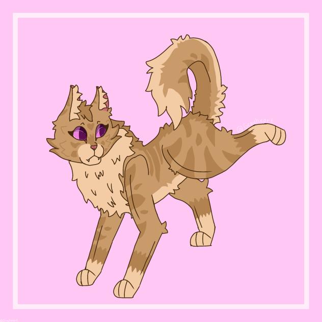 Remade my warrior cat oc