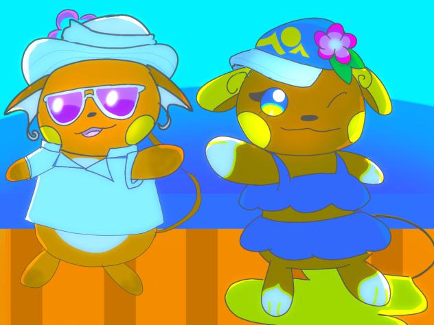かぜピカ、なみピカ、ライチュウ化。