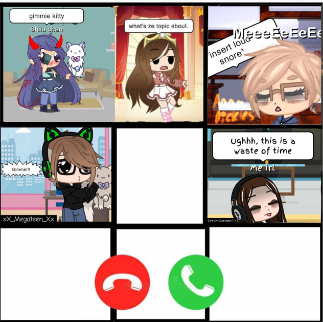 Gacha Zoom Call Collab