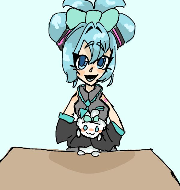 miku and cinamoroll