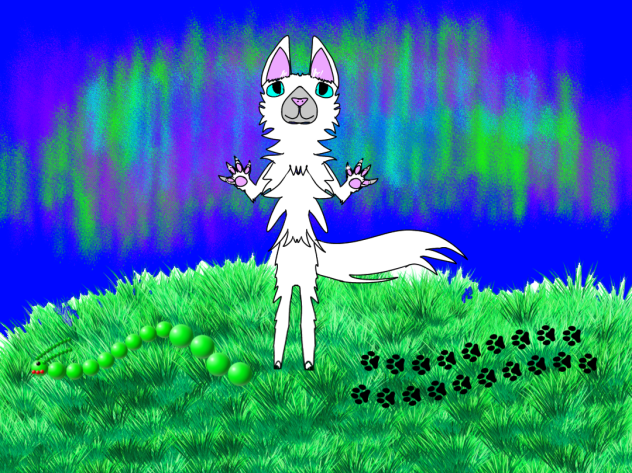 Арт для Волк 🐺 - ibisPaint