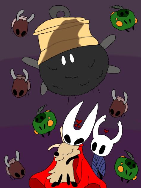 Hornet and Little Ghost - ibisPaint
