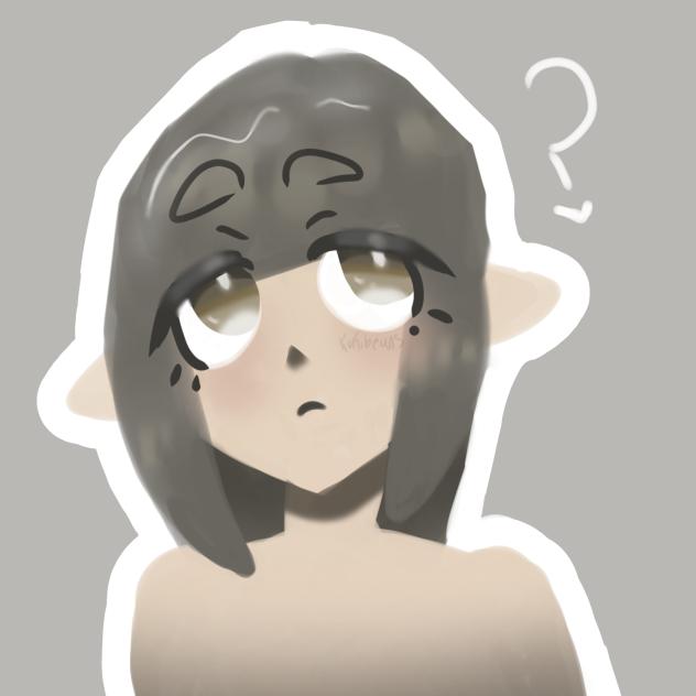 First time finger drawing-