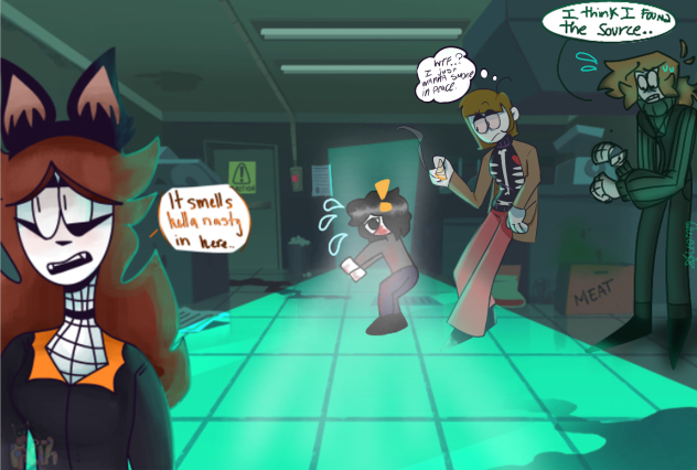 spooky month collab!