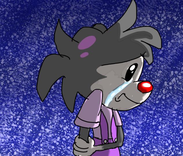 Plum crying