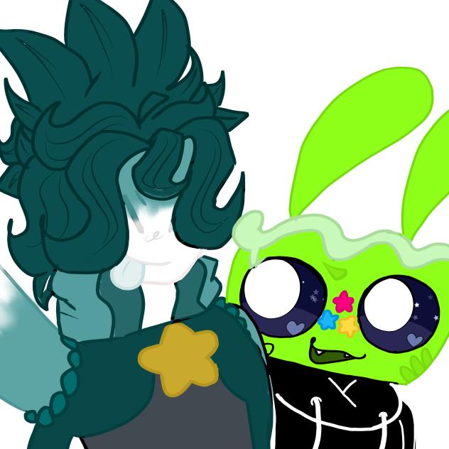 SELFIE with ST Sprout and Alien Cos